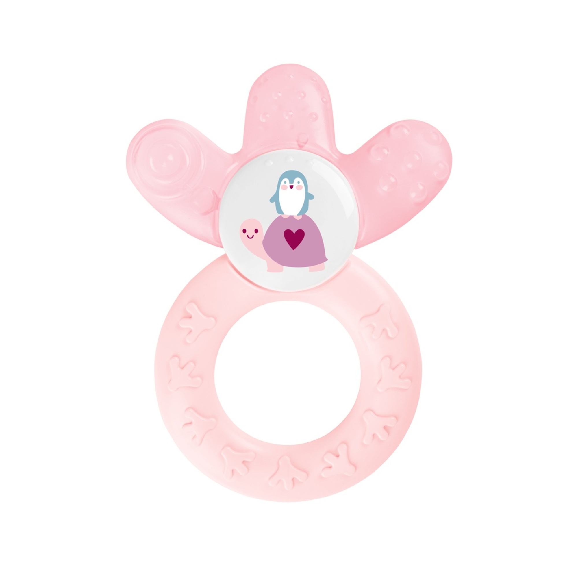 MAM Cooler dentaruolo rinfrescante rosa 4+ mesi