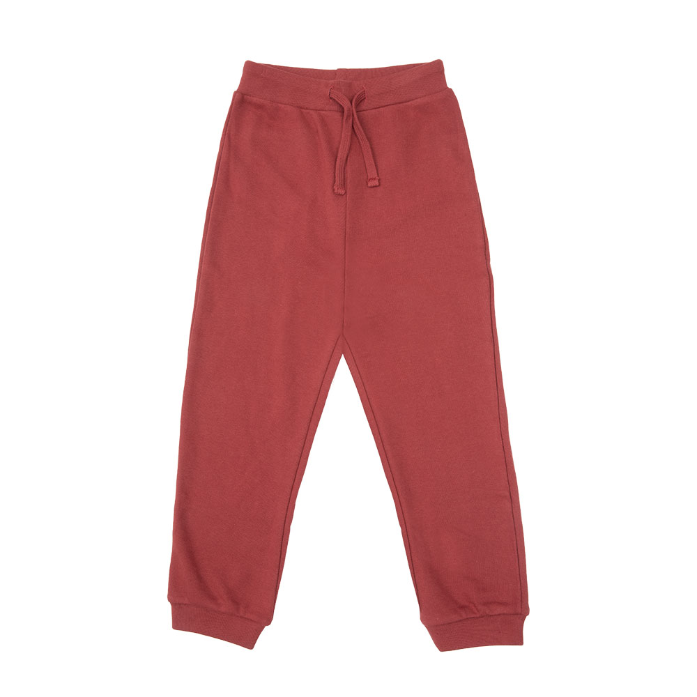 Toys Center Baby pantalone french terry bordeaux bimbo