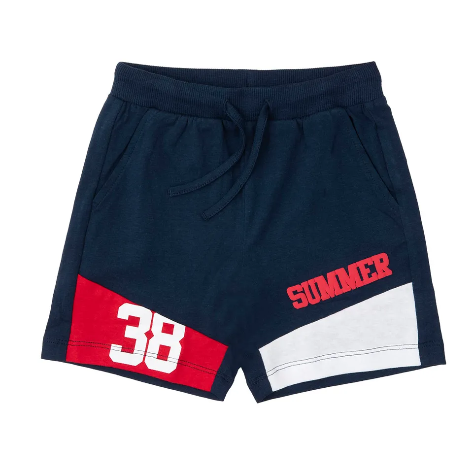 Bermuda Bimbo Blu Short Jersey con Elastico 38