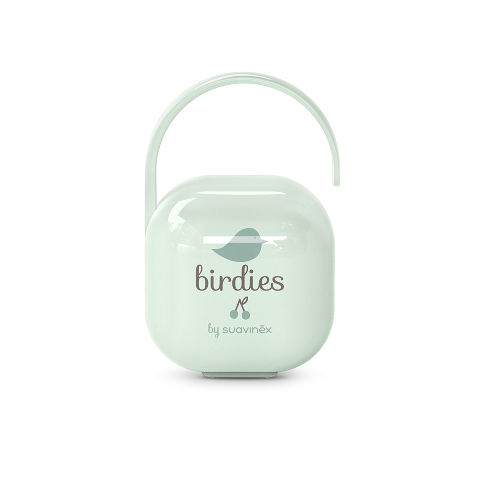 Suavinex Birdies scatolina portaciuccio verde