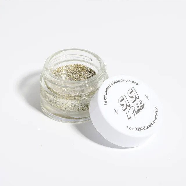 Si Si La Paillette Runway gel glitter viso biodegradabile