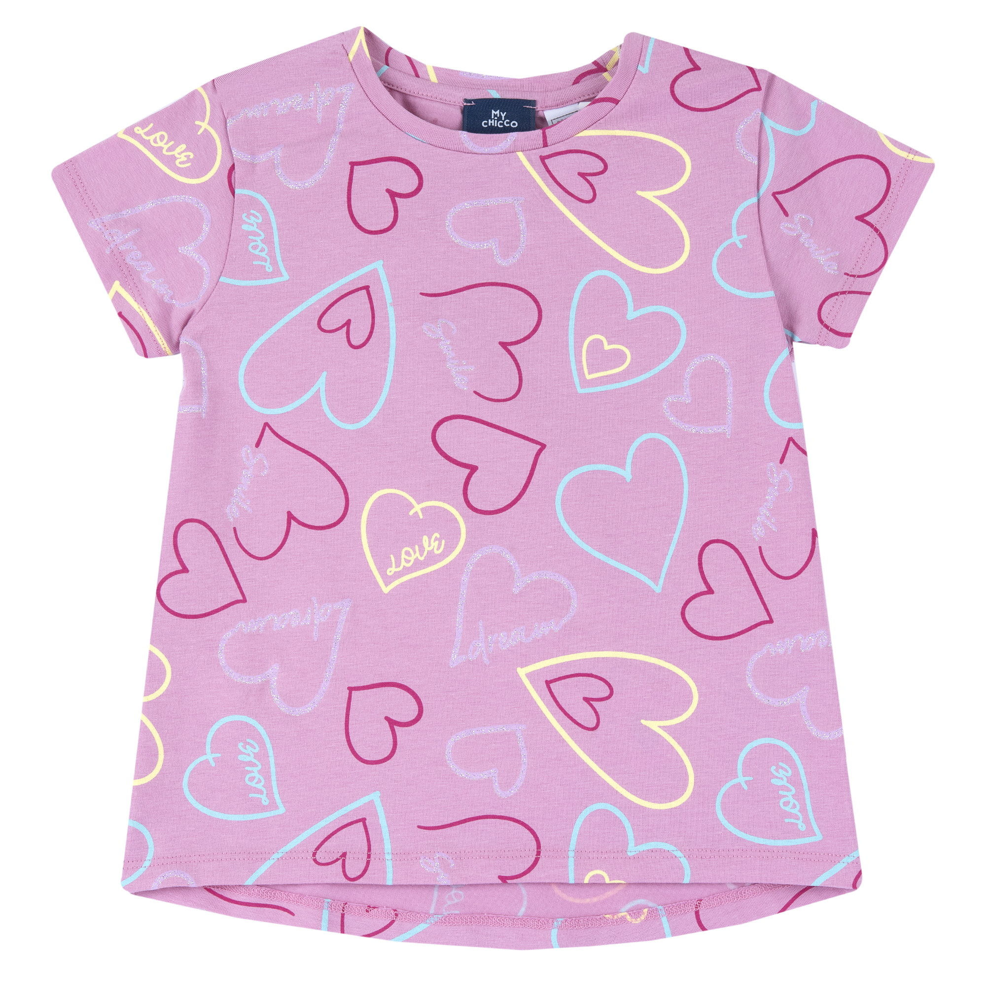 Chicco maglietta maniche corte cotone bambina