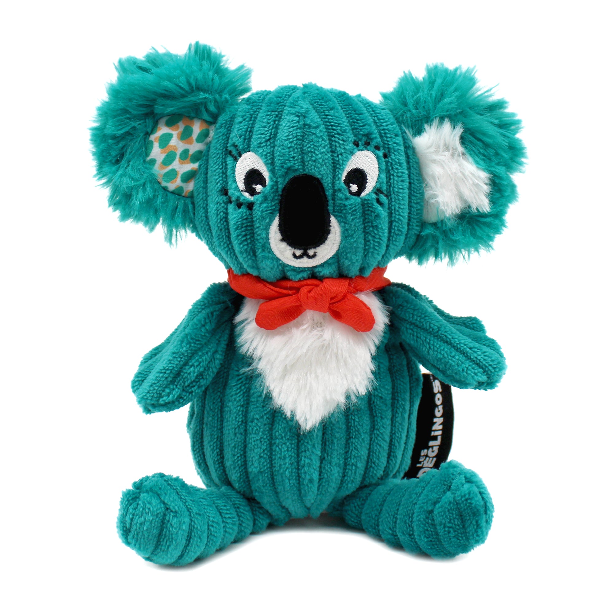 Les Déglingos Berlingos peluche koala blu in scatola 22 cm