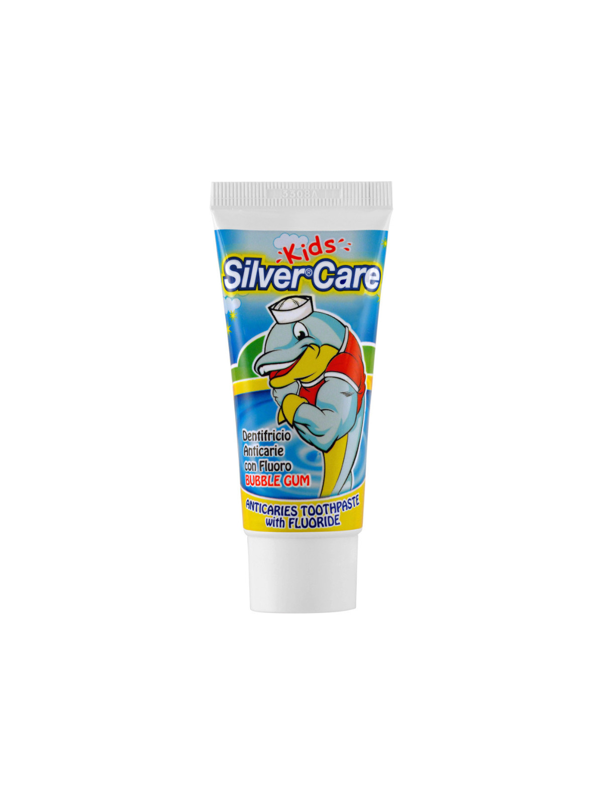 Silver Care dentifricio bimbi fluoro bubblegum 50ml