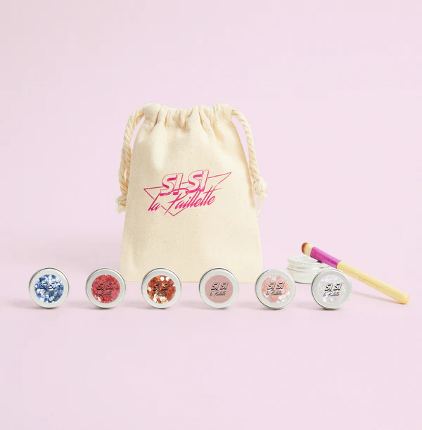 Si Si La Paillette Kit Glitter Biodegradabile personalizzato