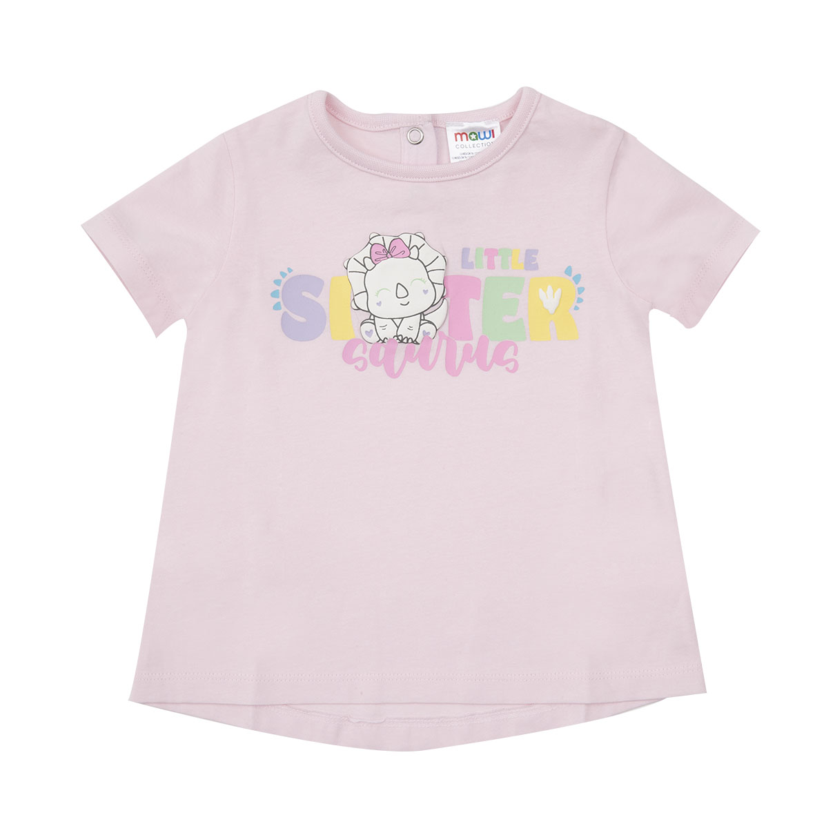 Toys Center Baby T-Shirt Jersey Bimba Rosa Little Sister