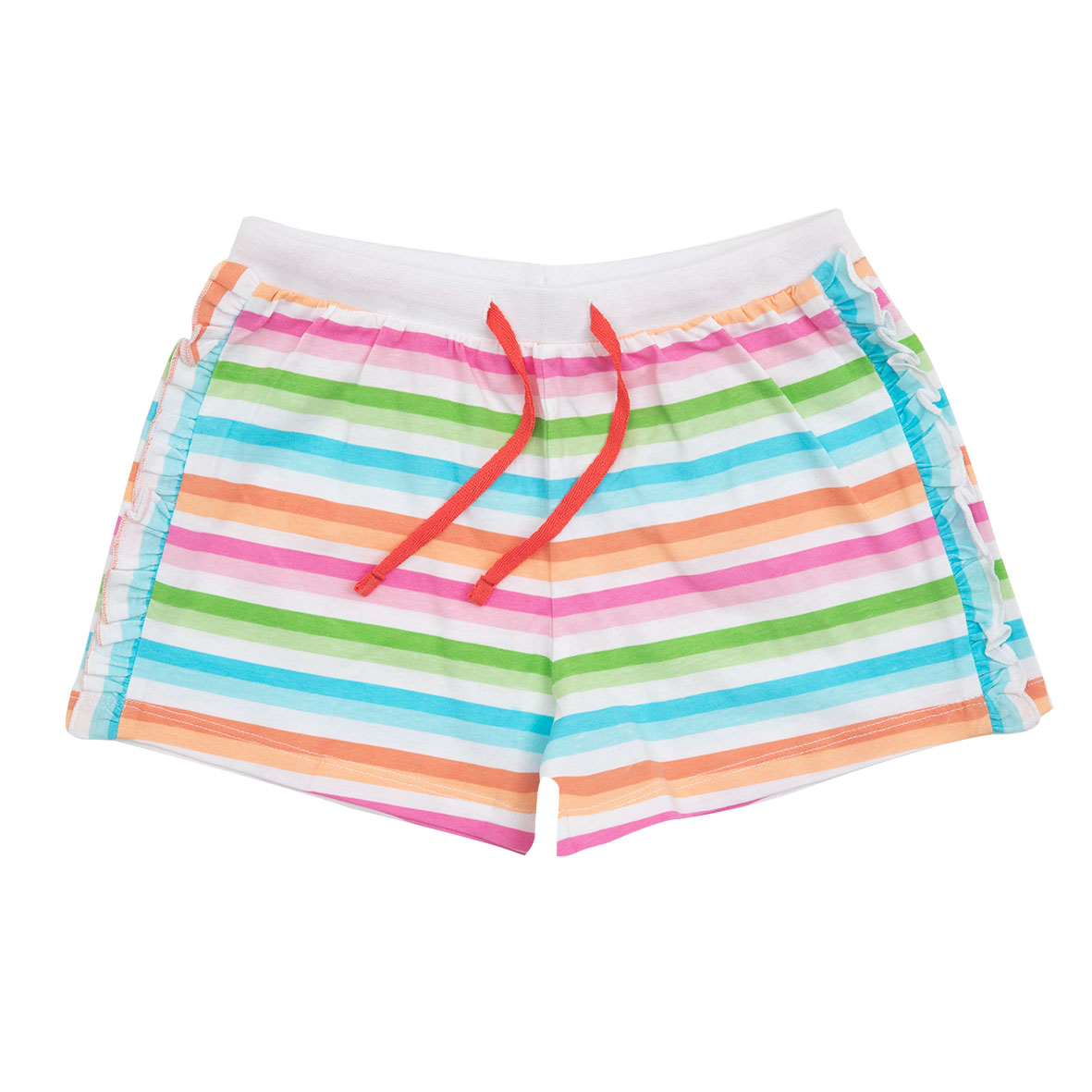 Toys Center Baby pantaloncino bimba frill multicolor a righe