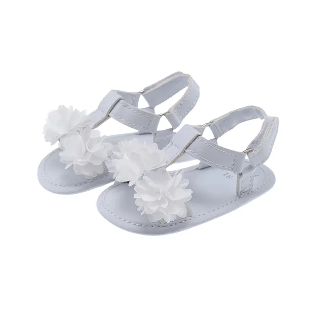 Chicco Olessia sandalo bambina rosso con fiori in raso