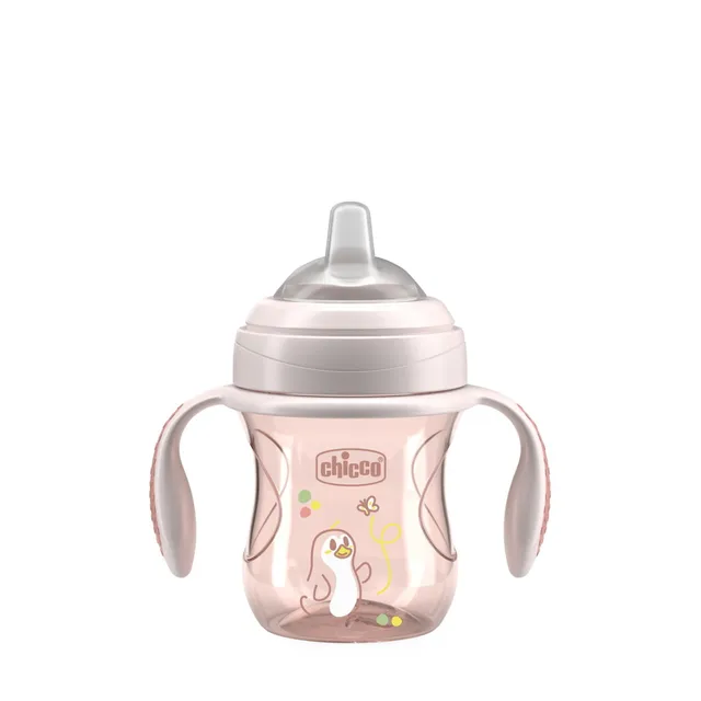 Chicco Transition tazza 4m+ rosa per svezzamento