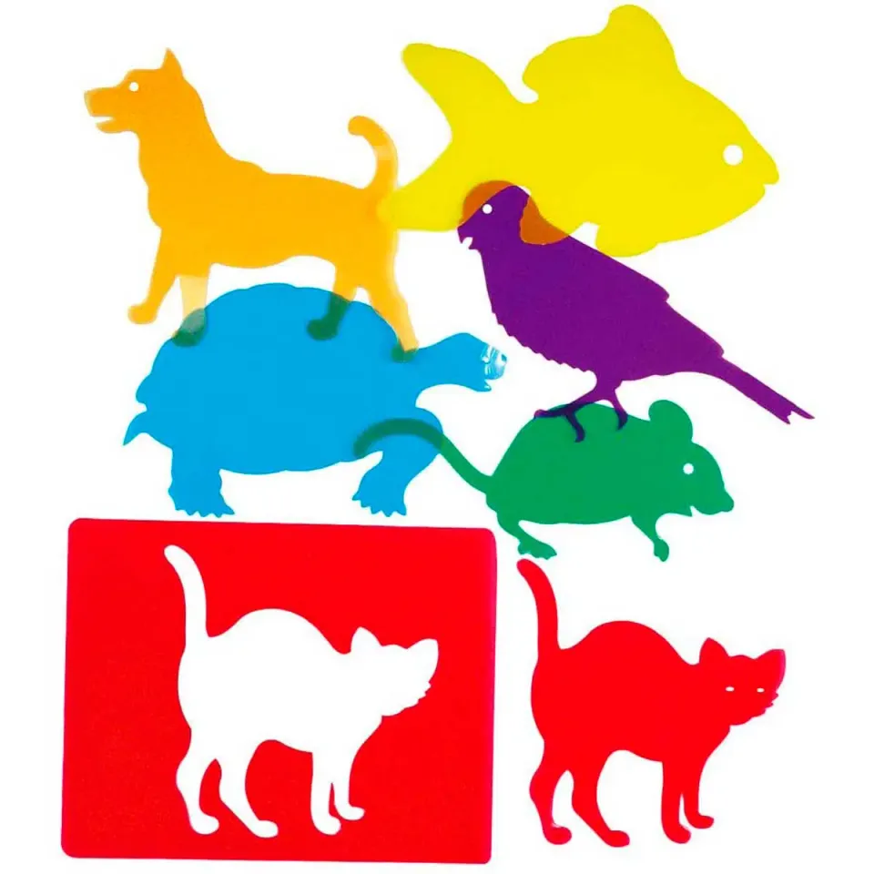 The Dida sagome animali traslucide 6 pezzi
