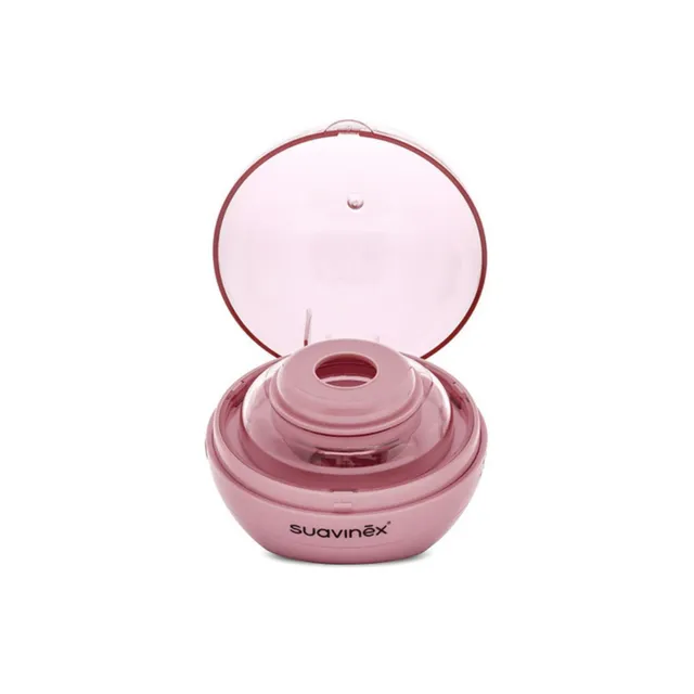 Suavinex Duccio Sterilizzatore Ciuccio rosa compatto