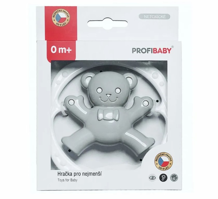 Profibaby sonaglio anello orso lepre scatola