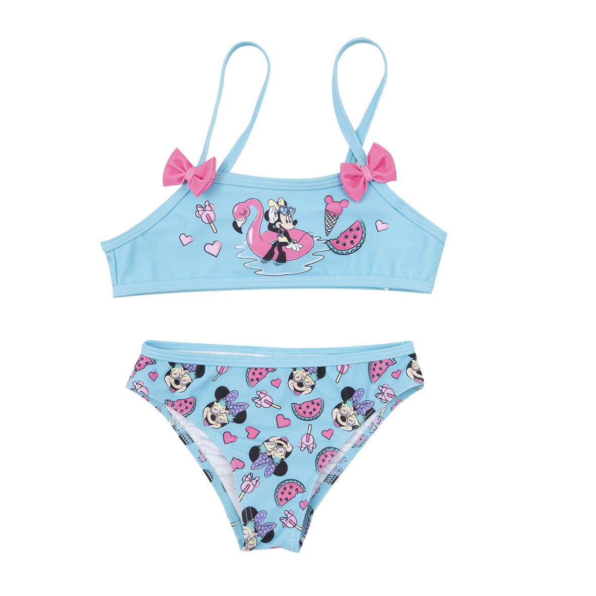 Toys Center Baby Minnie costume bimba 2 pezzi azzurro