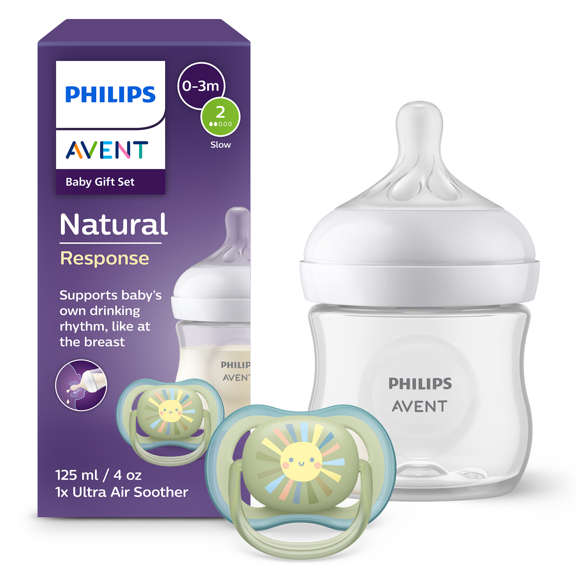 Philips Avent SCD837/10 Set Biberon 125 ml + Succhietto