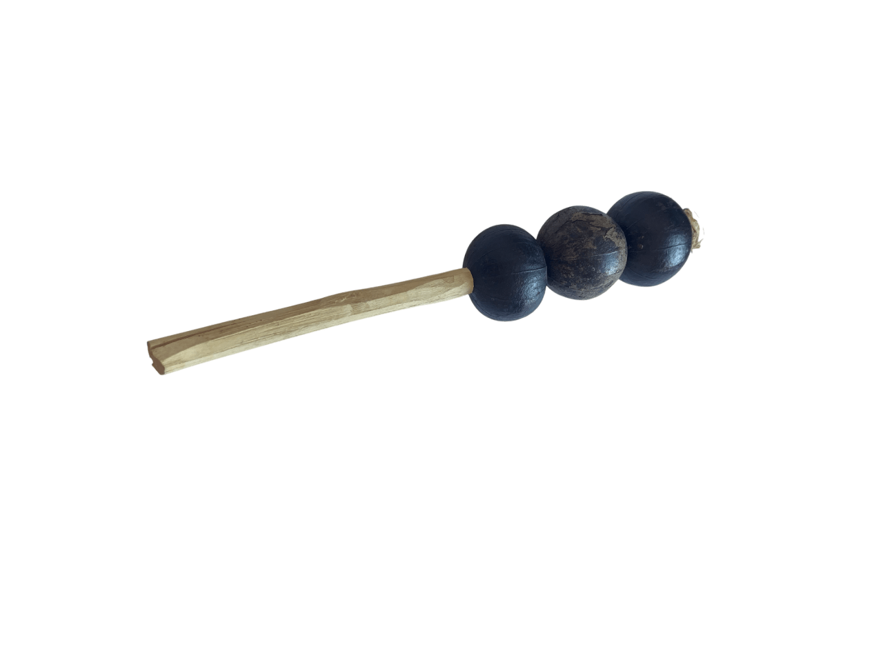 Maraca sonaglio naturale in materiali naturali