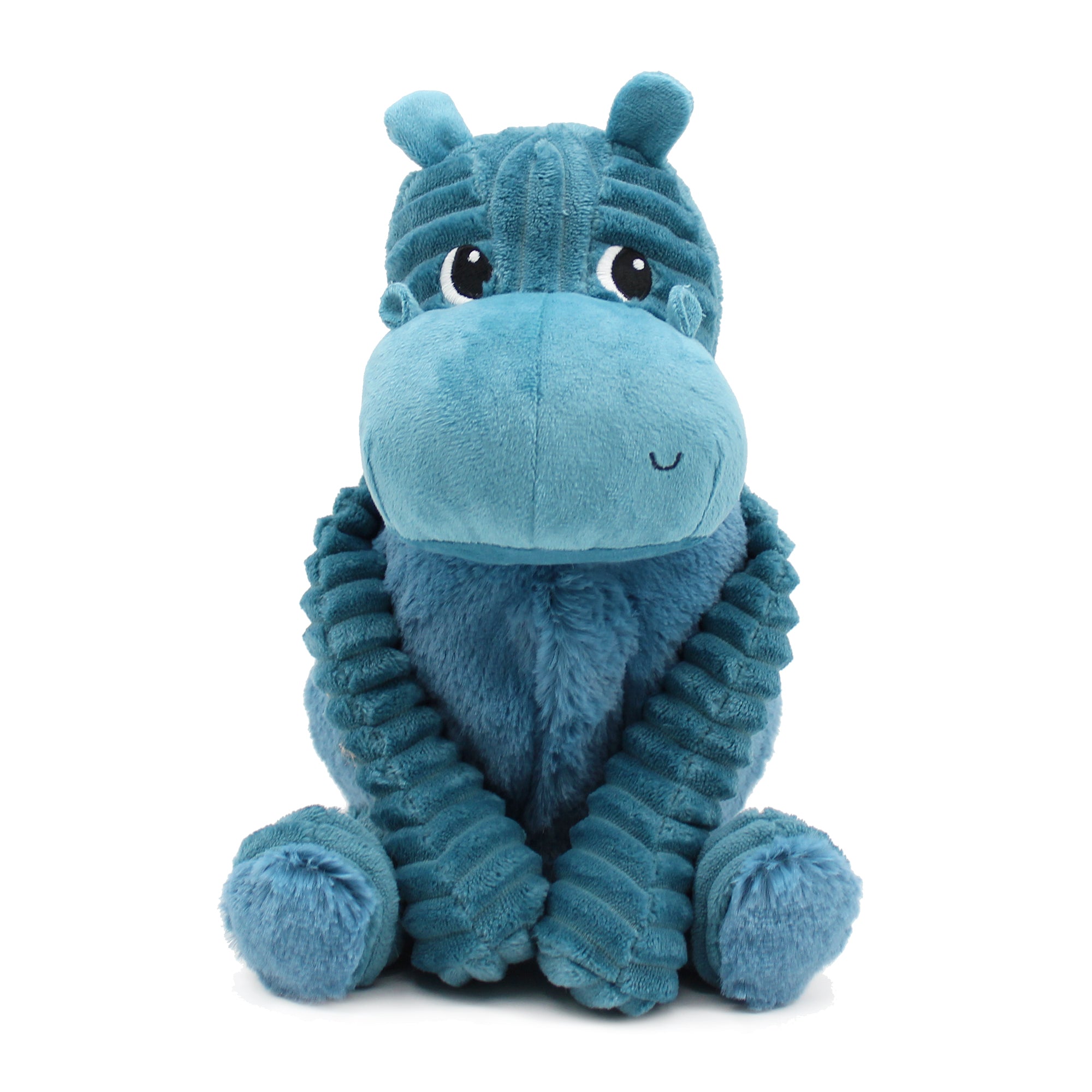 Les Déglingos Ptipotos Bibou peluche ippopotamo blu
