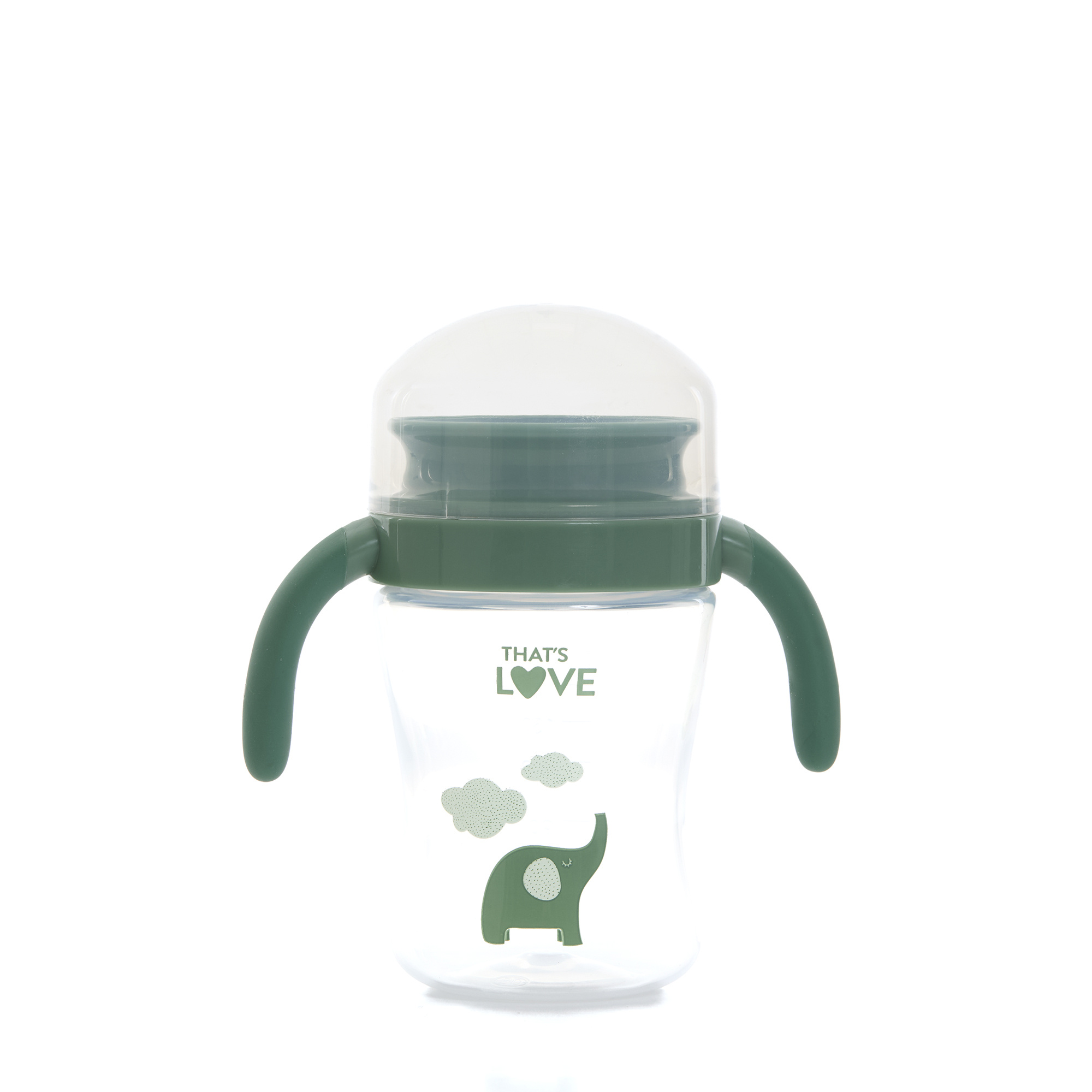 That's Love Training 360 tazza 240 ml verde coperchio