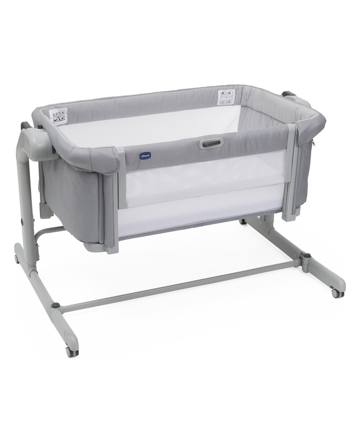 Chicco Next2Me Magic Evo culla cosleeping Grey Mist dondolo