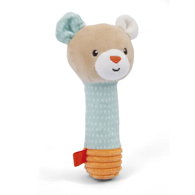 Toys Center Baby Orsetto Benny sonaglino squeaker riciclato