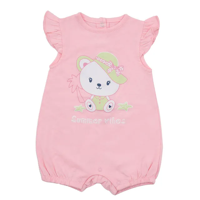 Toys Center Baby Pagliaccetto Jersey Bimba Rosa Orsetto