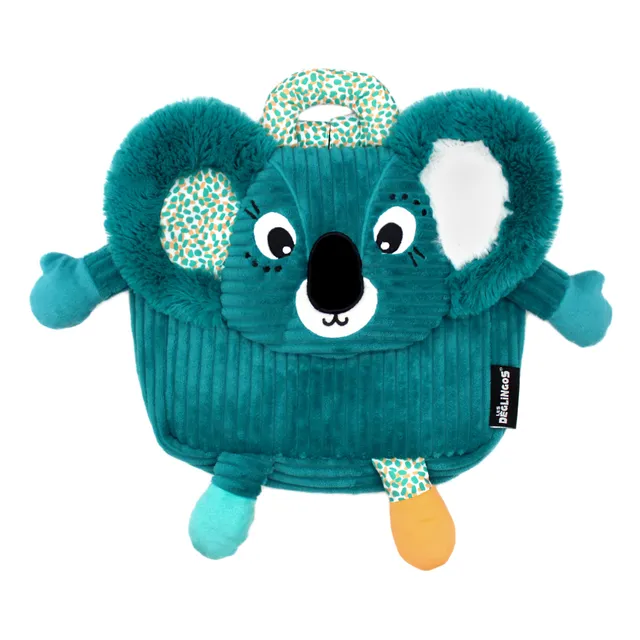 Les Deglingos Berlingos zainetto koala velluto 18 mesi+