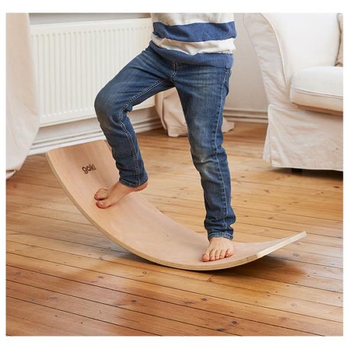 The Dida Media Luna tavola equilibrio legno 82x30 cm