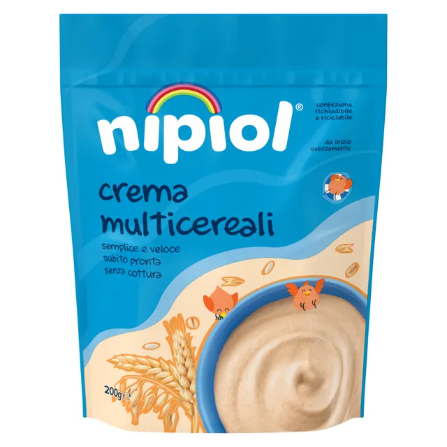 Nipiol Crema Multicereali 200 g Senza Cottura