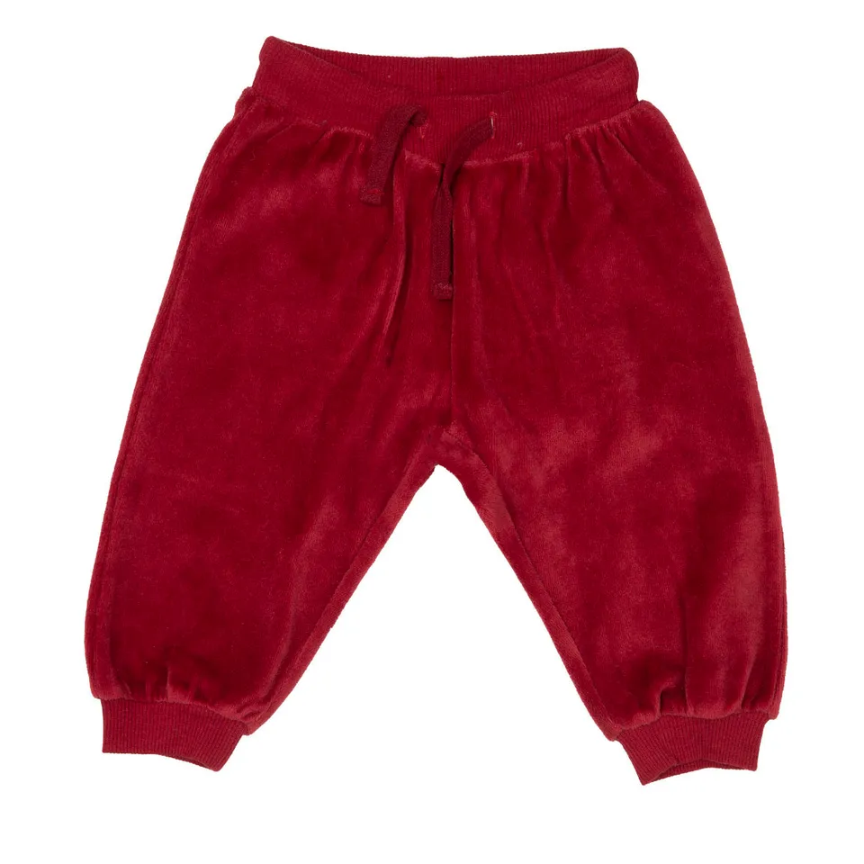 Mawi pantalone ciniglia bimbo con tasca morbido
