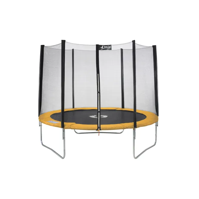 Trampolino 244 cm con rete tappeto elastico 70 kg