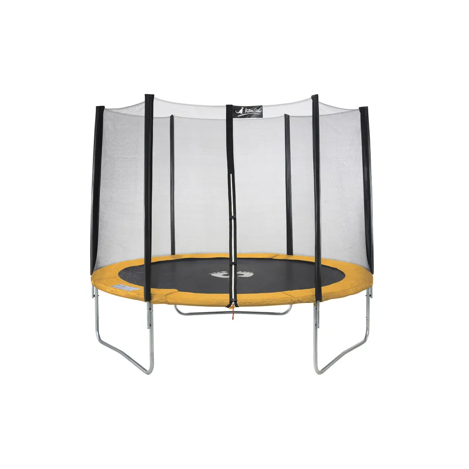 Trampolino 244 cm con rete tappeto elastico 70 kg