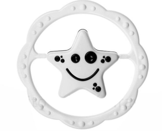 Profibaby Stella Fiore sonaglio contrasto bianco nero