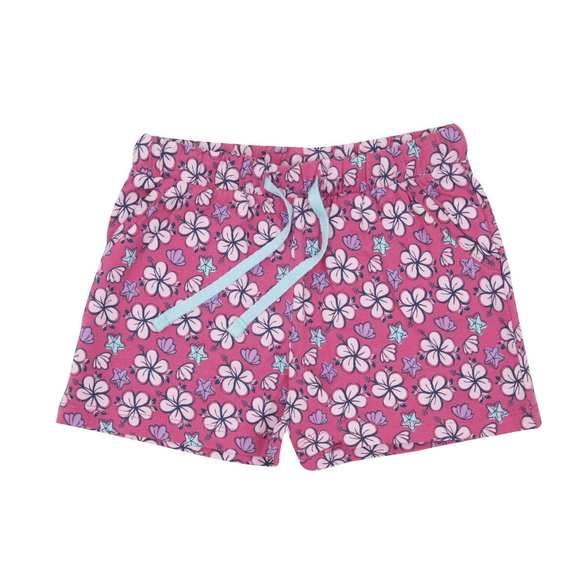 Short Jersey Bimba Pantaloncino Fucsia Floreale