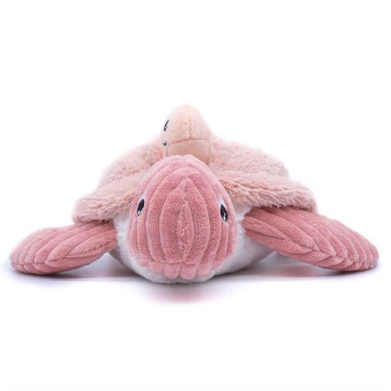 Les Deglingos Ptipotos Sauvenou Tartaruga Peluche Rosa 29 cm