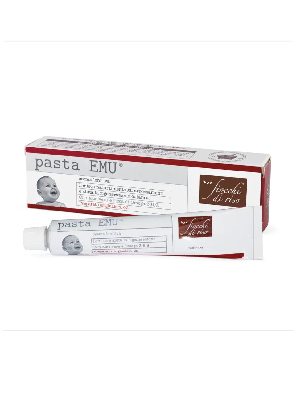 Fiocchi di Riso Emu pasta cambio pannolino 30 ml