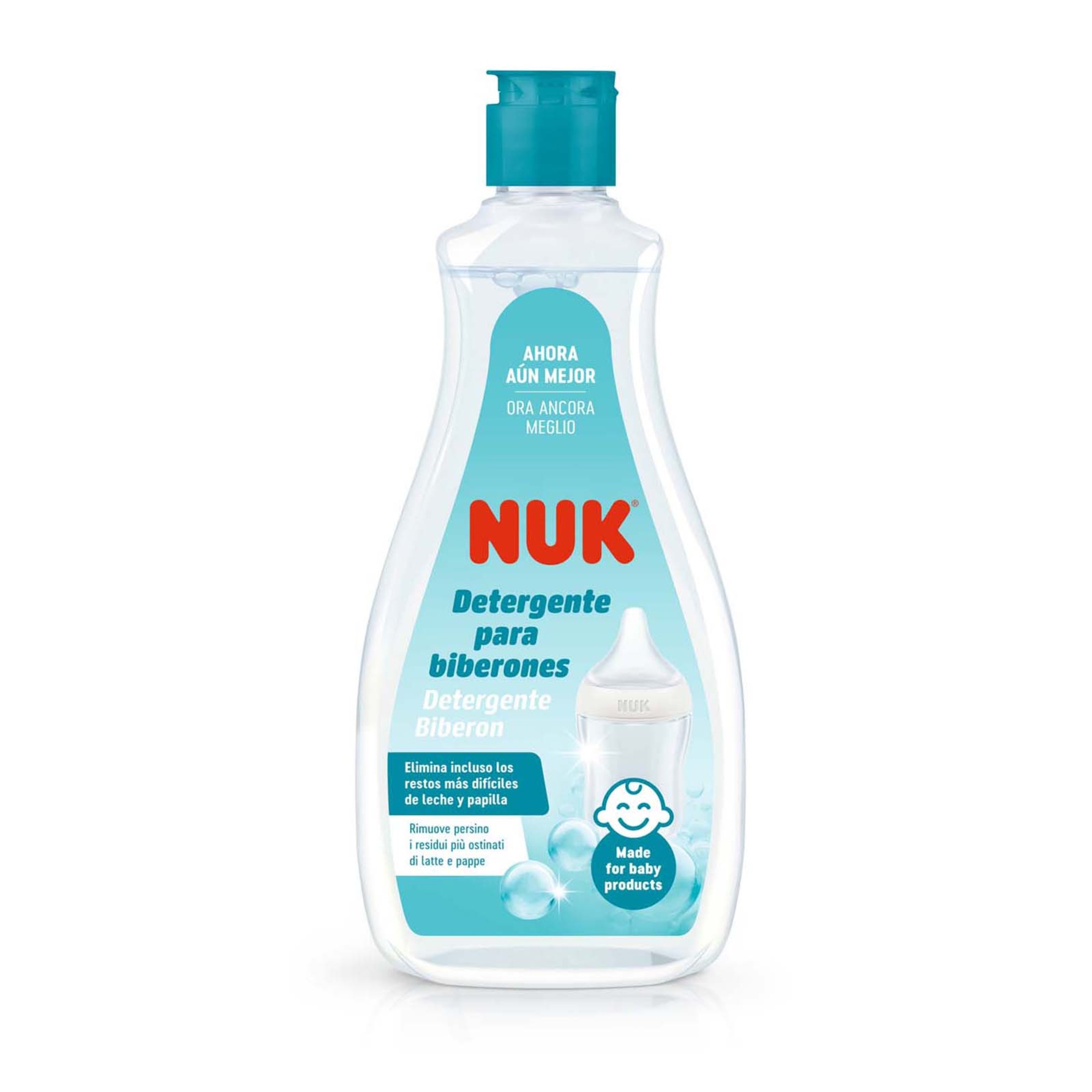 NUK detergente biberon 500 ml residui latte e pappa