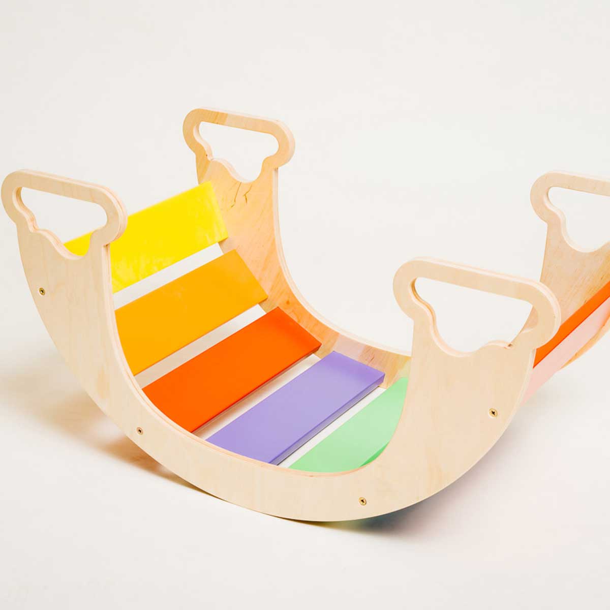 The Dida Pikler Arco Waldorf Legno Arcobaleno 105 cm