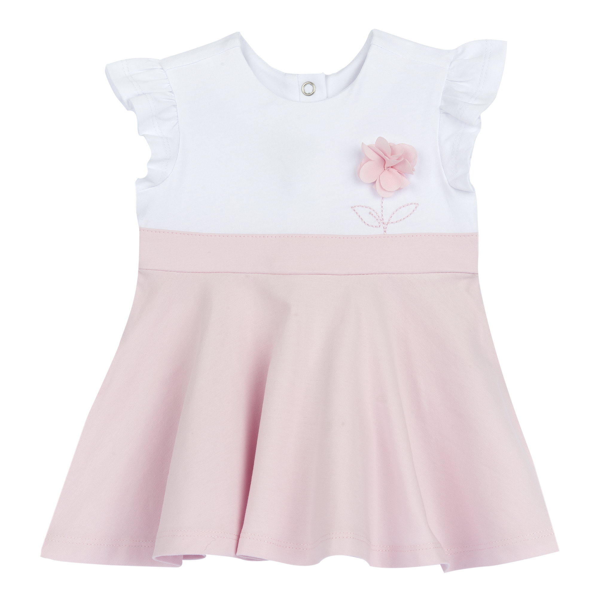 Chicco Vestito Elegante Bambina Maniche Corte Leggero