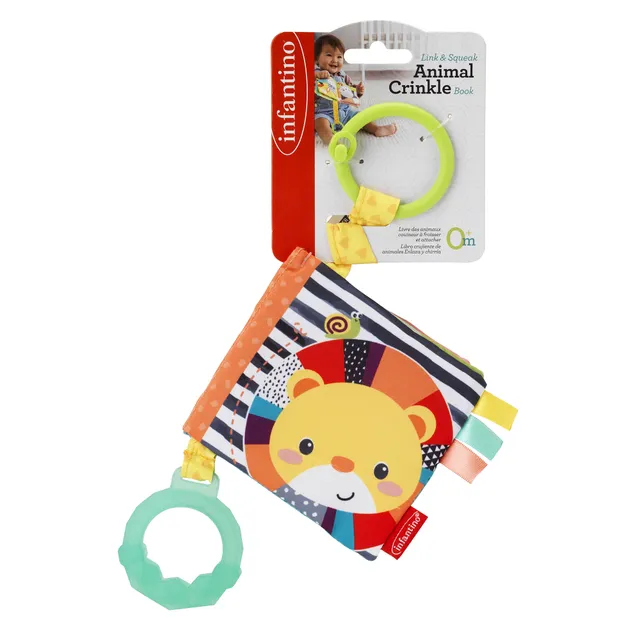 Infantino Libretto Soft Libro Sensoriale Neonato
