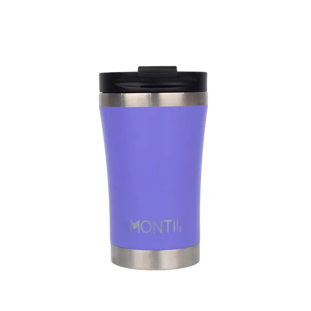 Montii tazza termica piccola lilla acciaio inox bimbi
