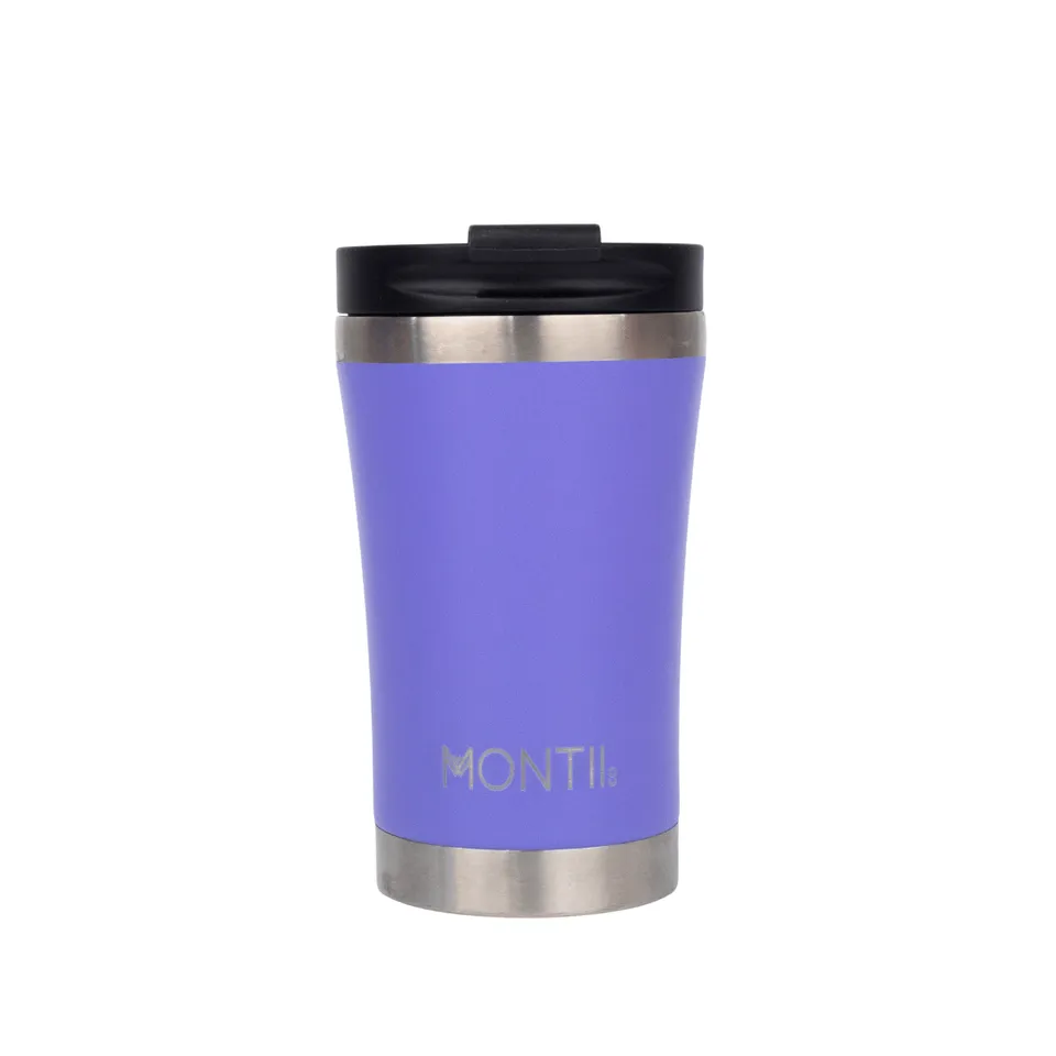 Montii tazza termica piccola lilla acciaio inox bimbi