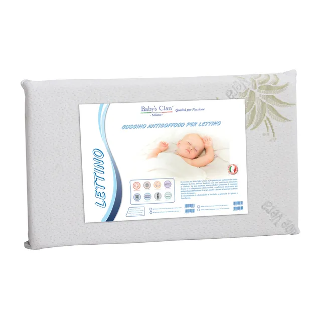 Baby's Clan Aloe cuscino lettino fibra naturale traspirante