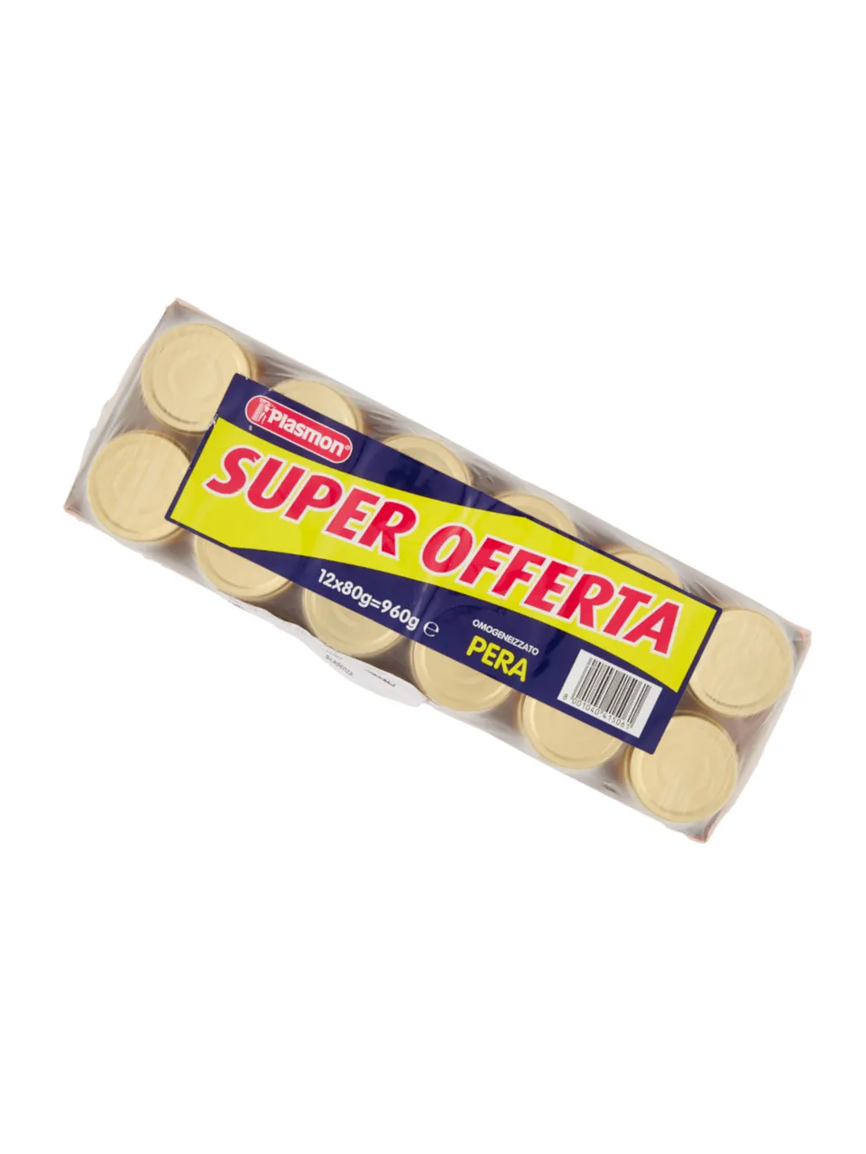 Plasmon Omogeneizzato Pera 12x80 g dal 4° Mese