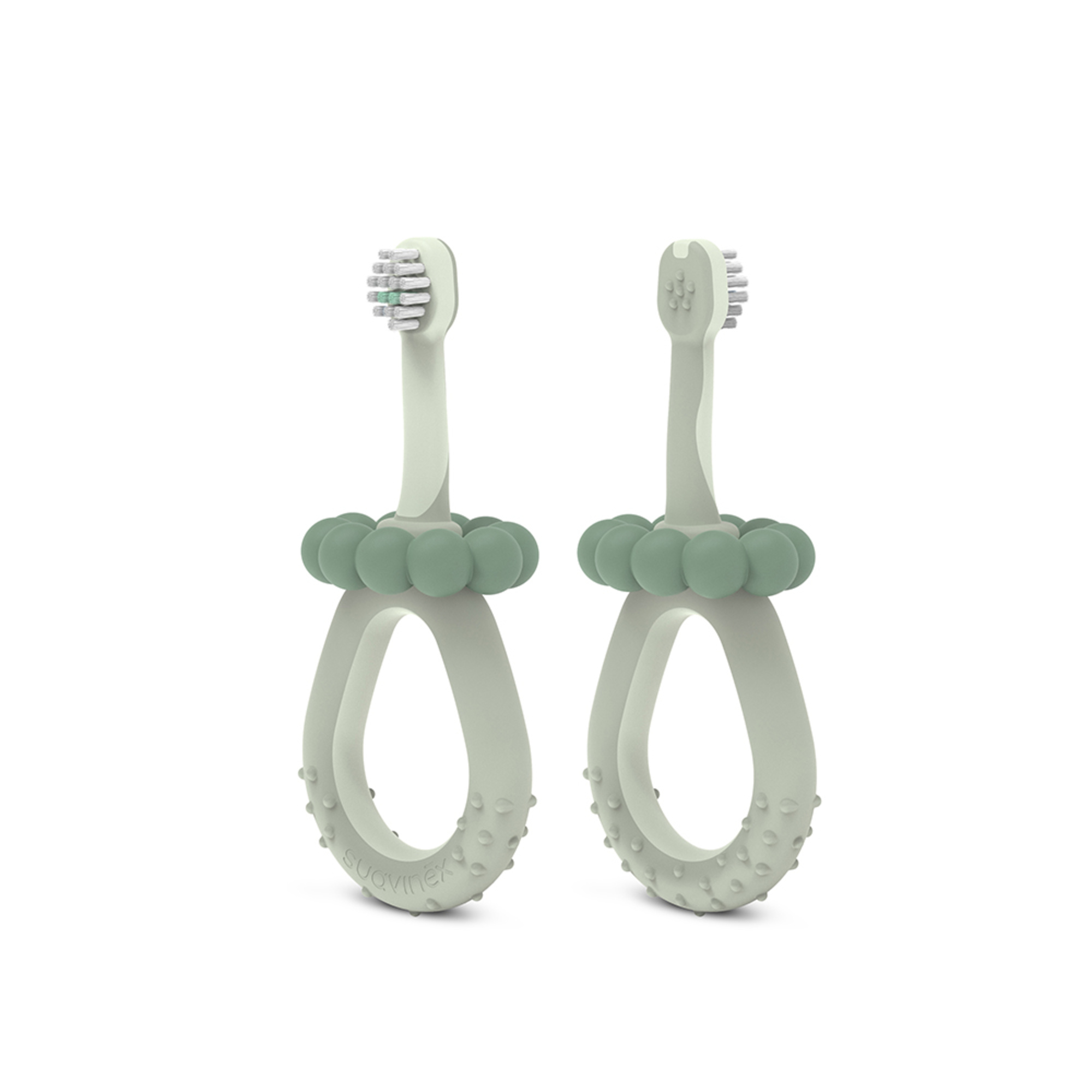 Suavinex Oral Care spazzolino primi dentini 0-2 anni verde