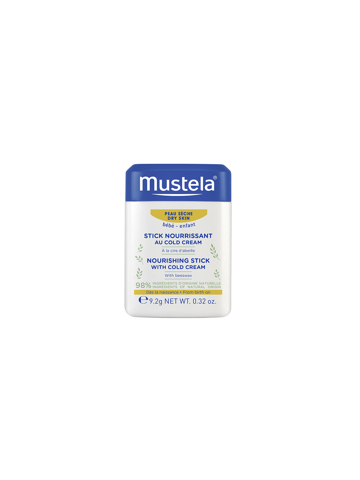 Mustela Stick Nutriente Cold Cream viso bimbo secca