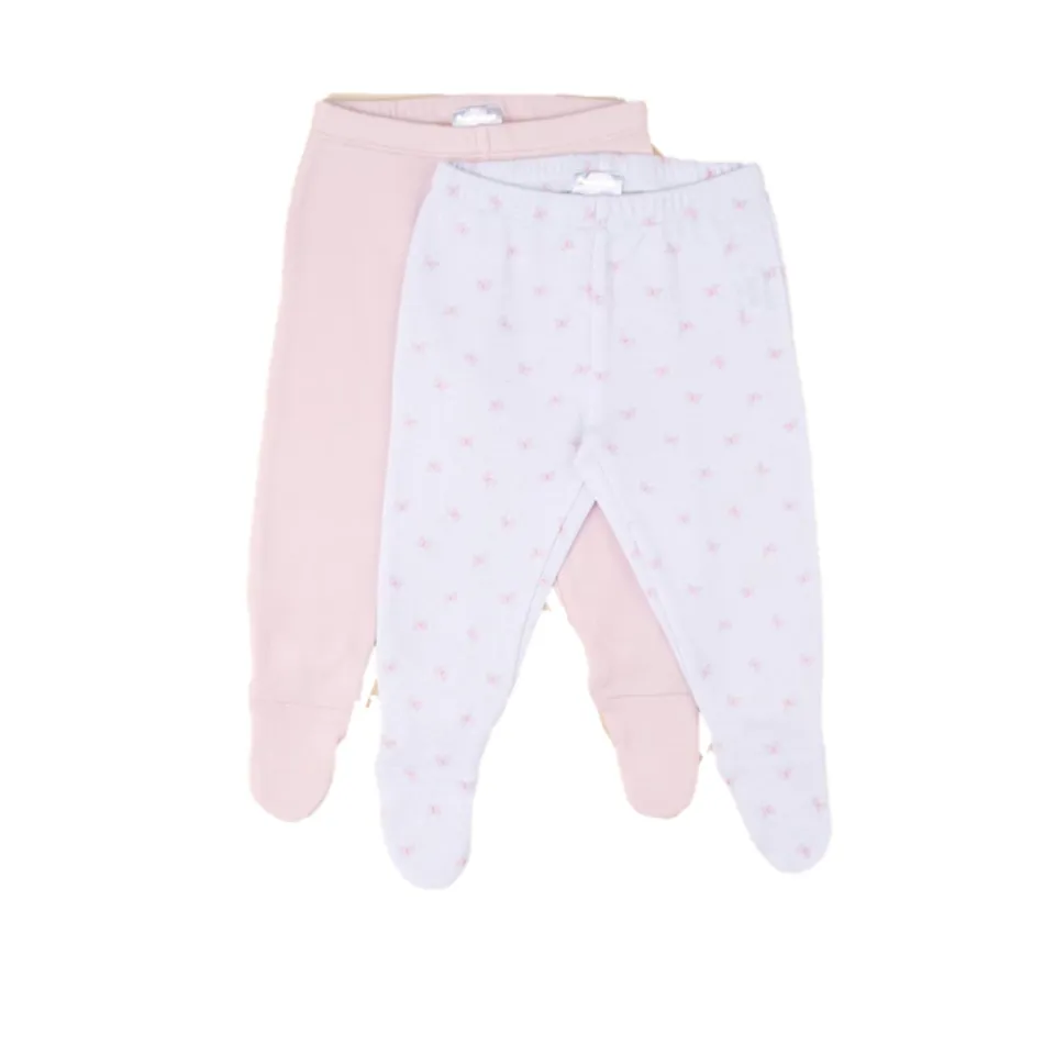 Ghette ciniglia rosa 2 paia morbide uso quotidiano