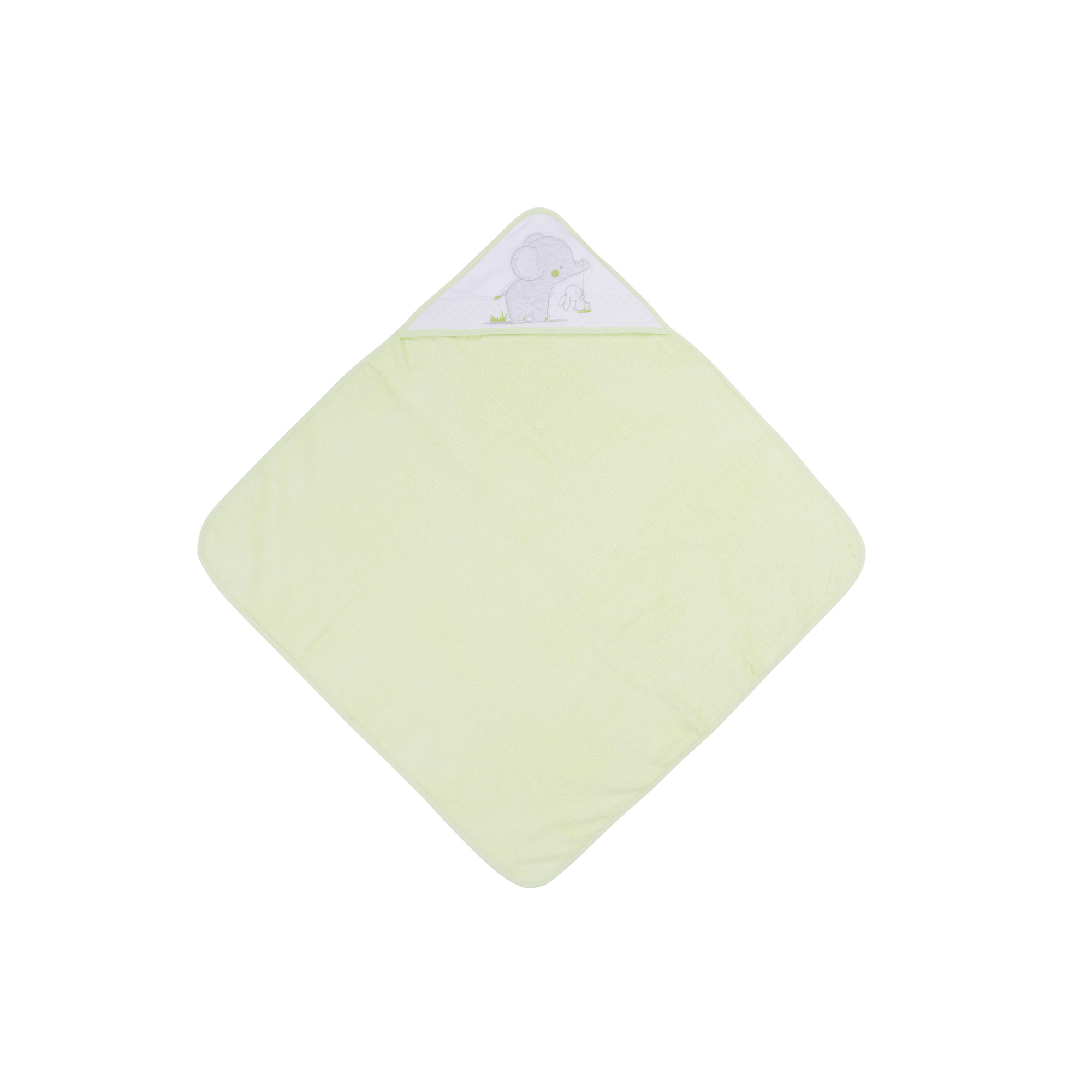 Ellepi Accappatoio Neonato Giallo Spugna