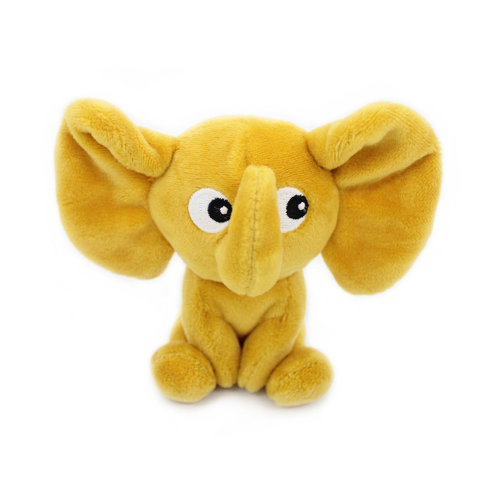 Les Déglingos Ptipotos Dimoitou peluche elefante senape