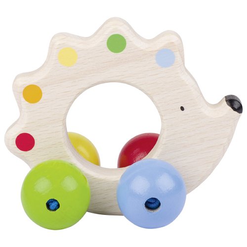 The Dida Sonaglio Riccio Legno con Perle Colorate