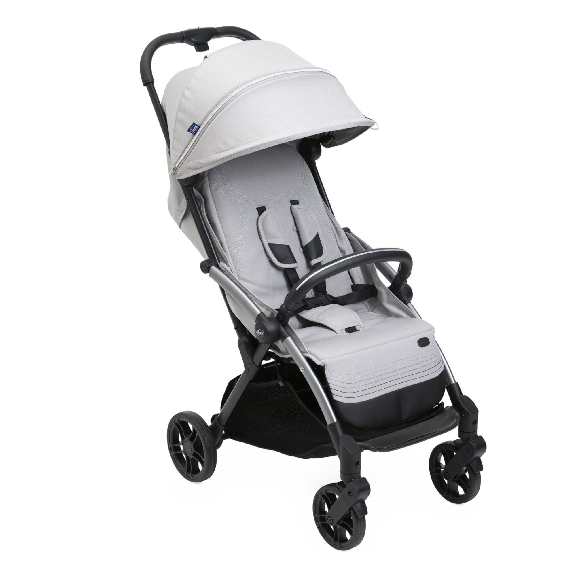Chicco Goody XPlus passeggino Pearl Grey chiusura OneTouch