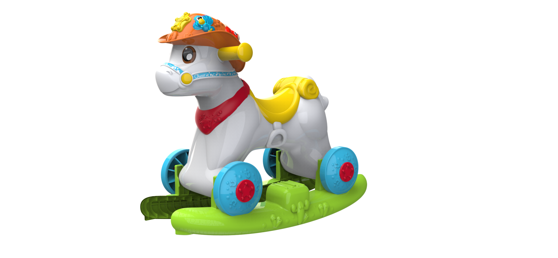 Chicco Baby Rodeo & Friends Cavalcabile Bilingue 12 Mesi+